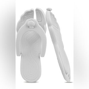 ZOORON Foldable Flip Flops Travel Shower Beach Sandals Non-Slip Quick Dry